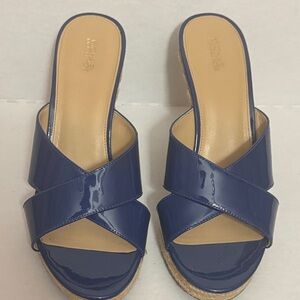 MICHAEL KORS wedge espadrille sandals. Gently worn. Great condition.